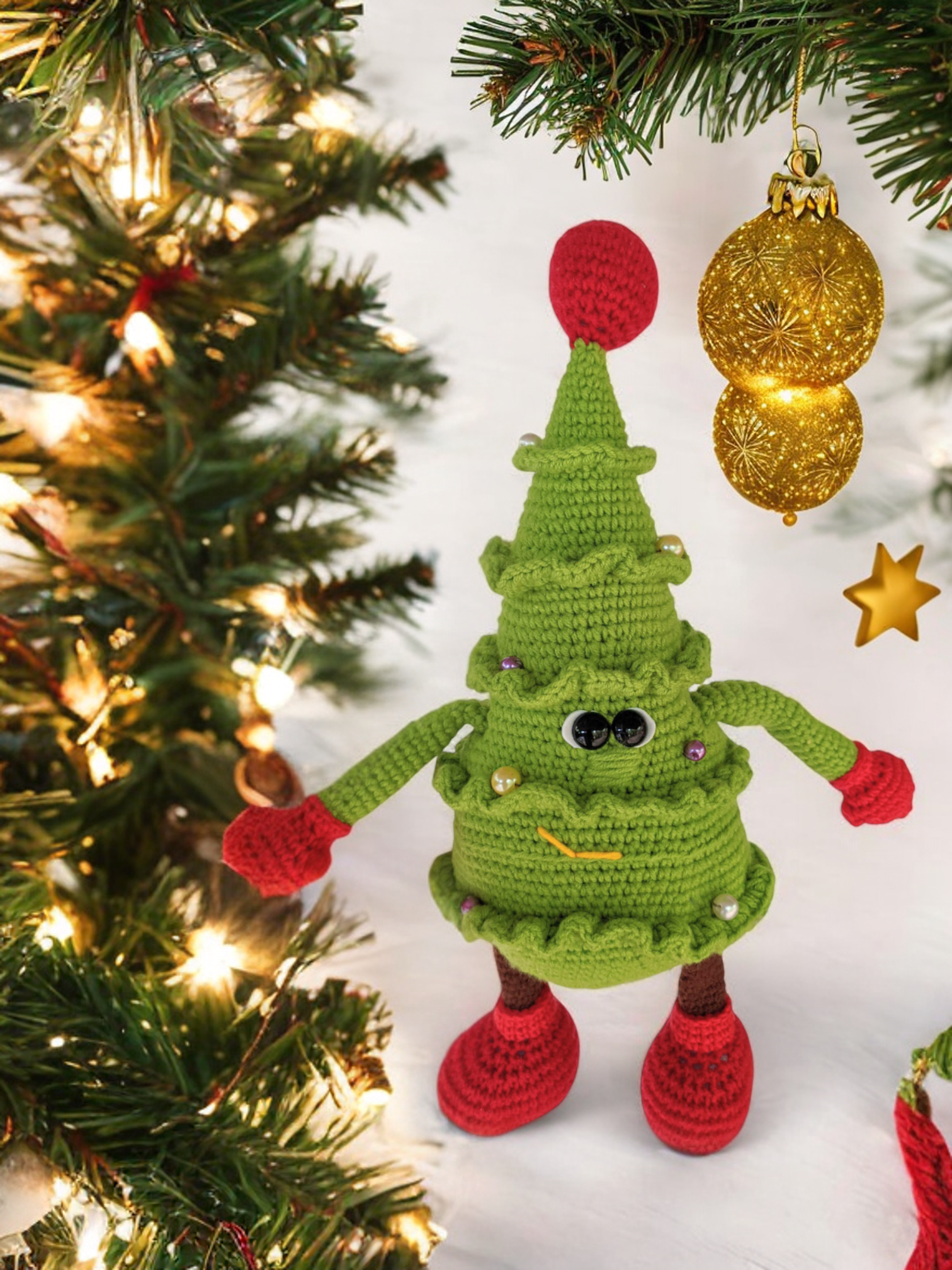 Stretchable Christmas Tree Crochet Pattern