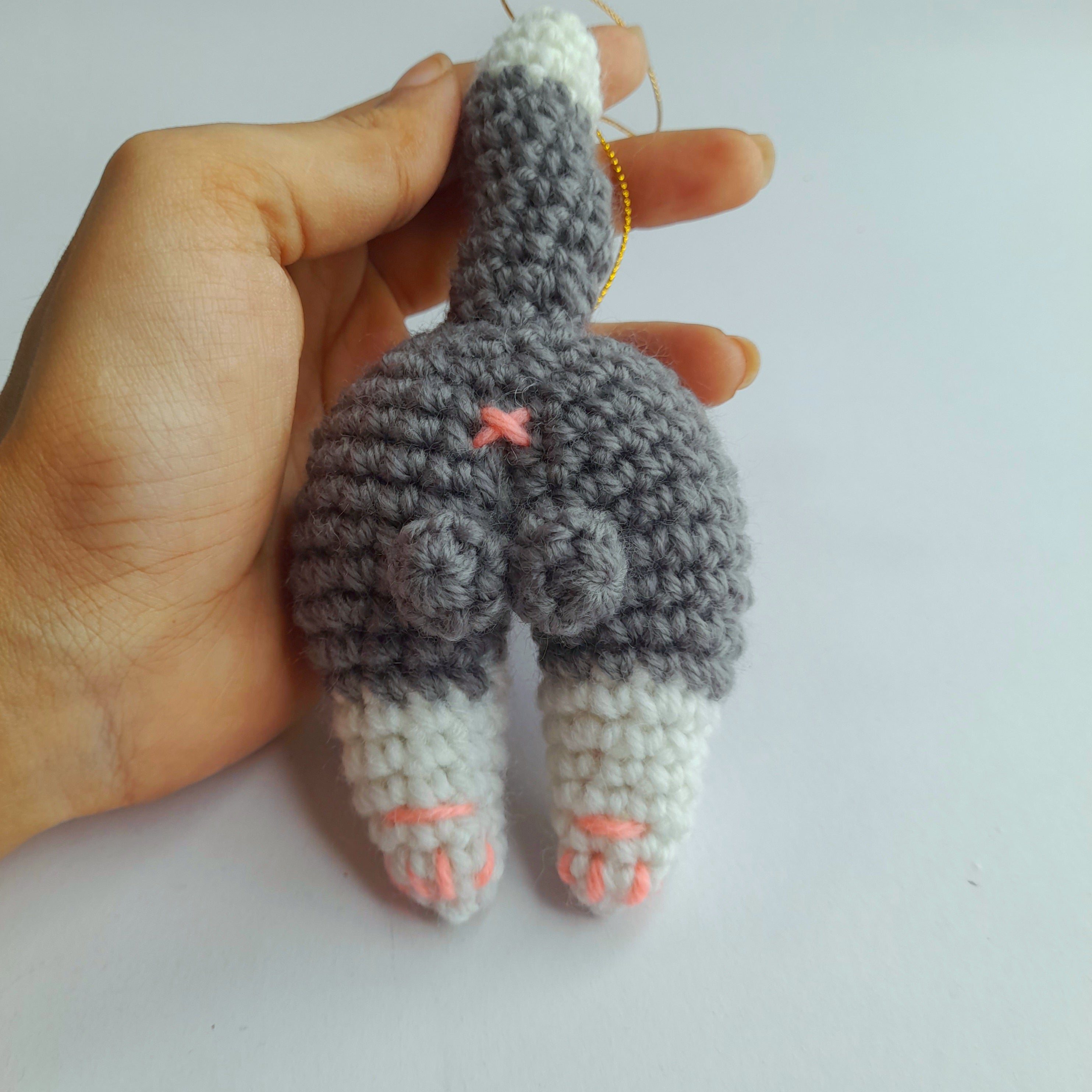 Hilarious Cat butt crochet pattern - Christmas Gift