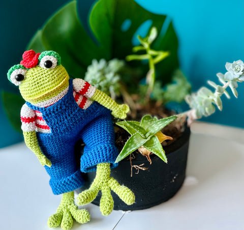 Mr.Froggy™ Crochet Pattern + Instruction Videos