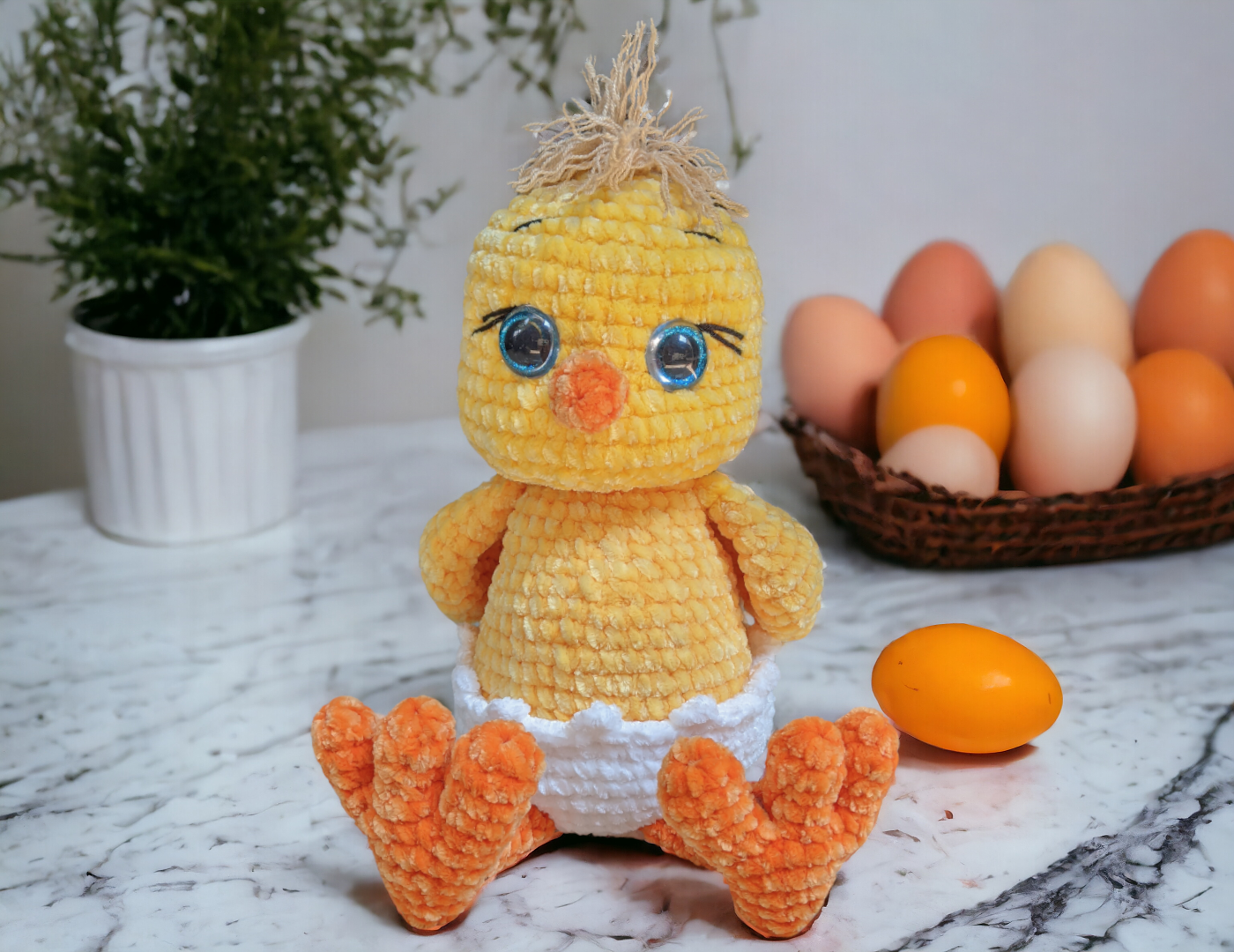 Chicky™ the plush Crochet Pattern