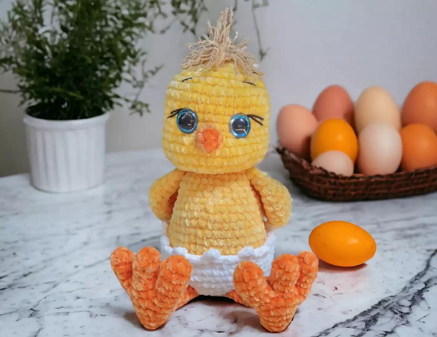 Crochet Chicky the Easter Plush Pattern – Cute & Easy Amigurumi Project