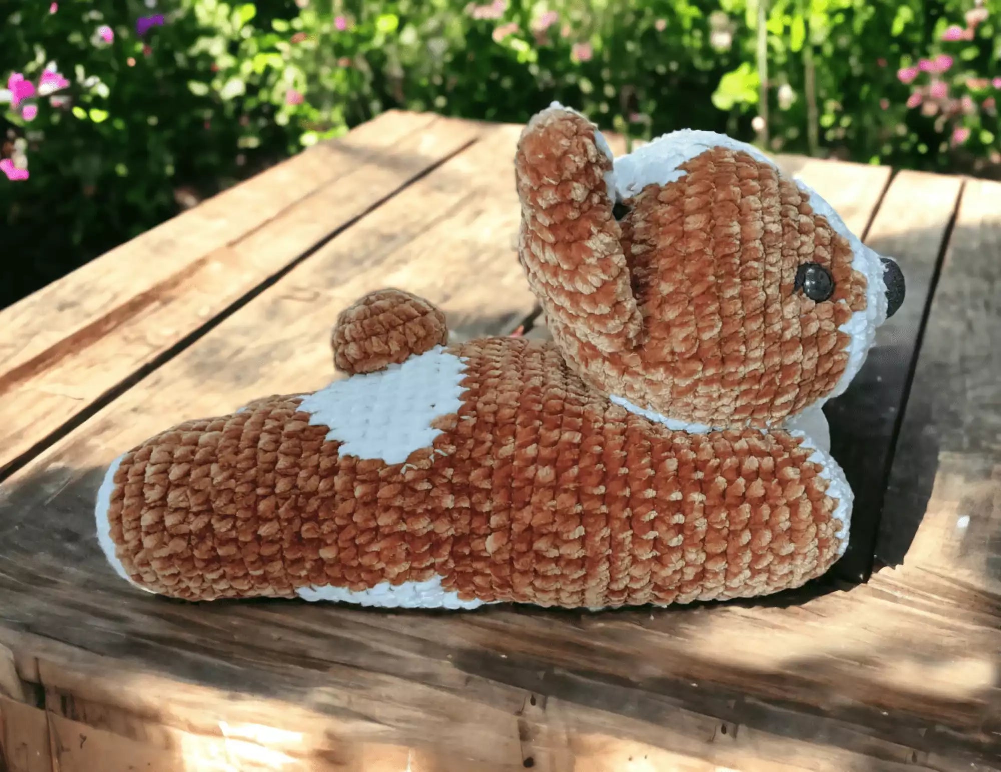 Crochet Fluffy Cute Dog Pattern – Beginner Friendly Amigurumi Project