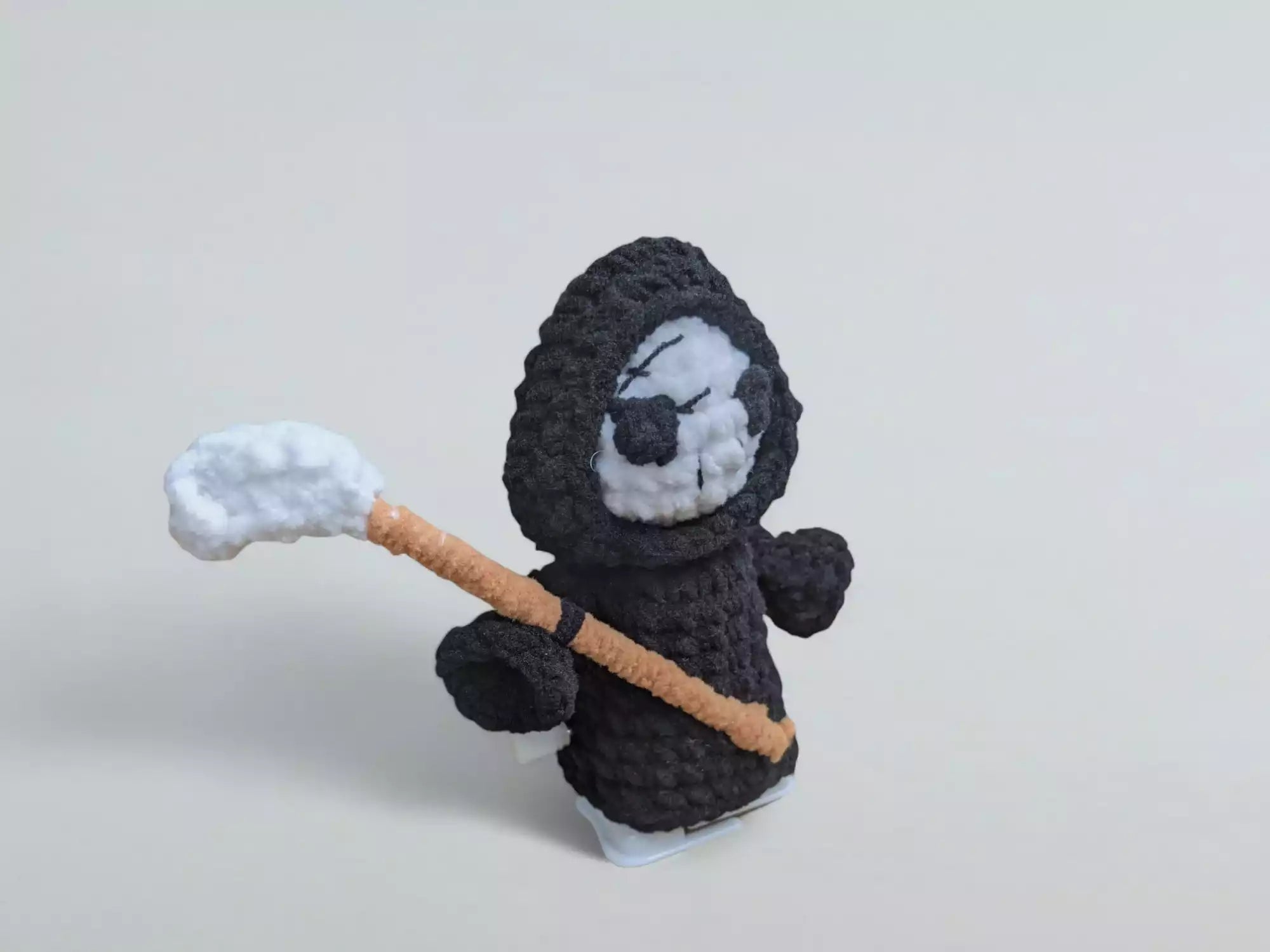 Walking Grim Reaper Crochet Pattern – Spooky Halloween Amigurumi Toy