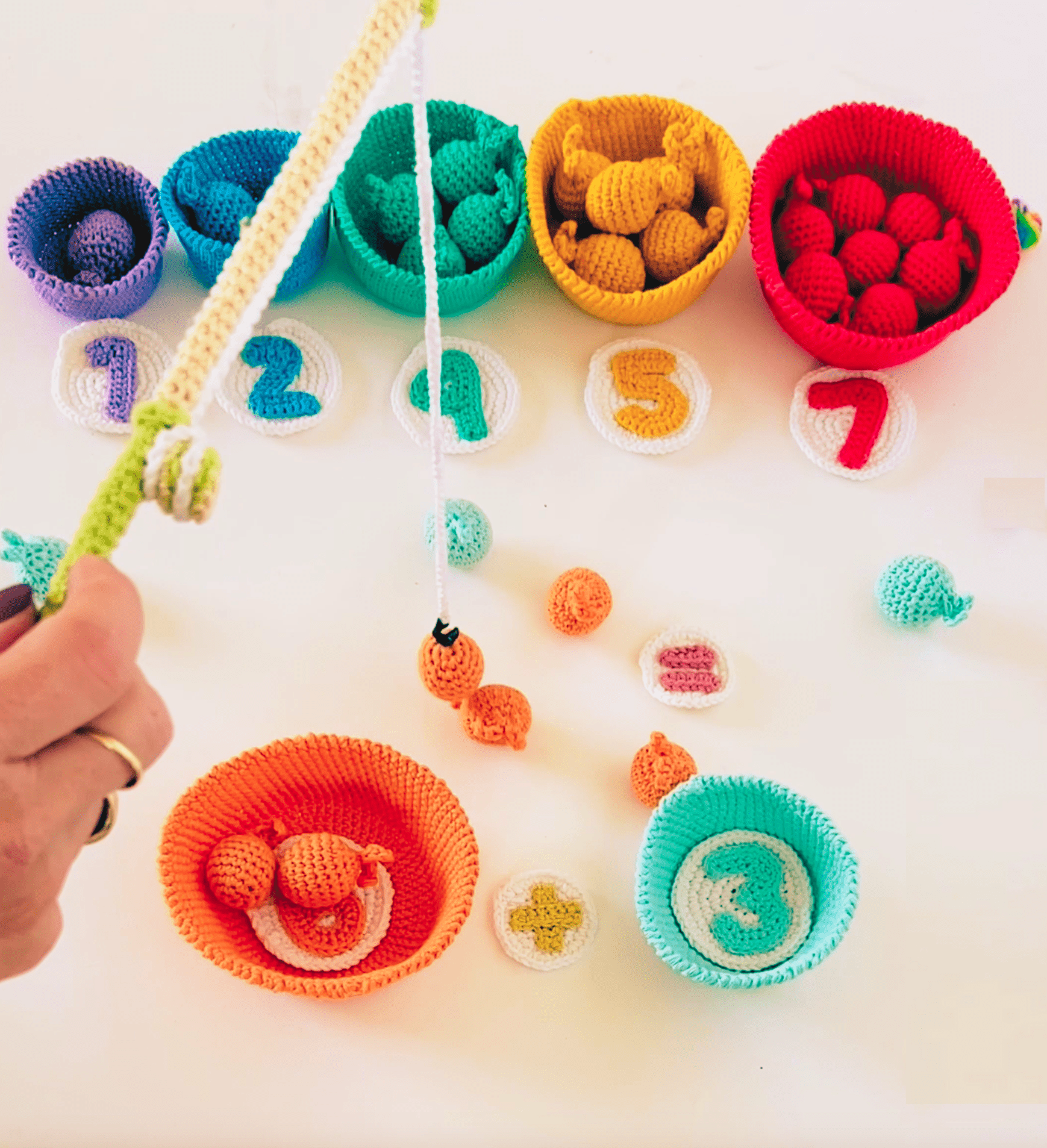 Catch & Count Interactive Game Crochet Pattern
