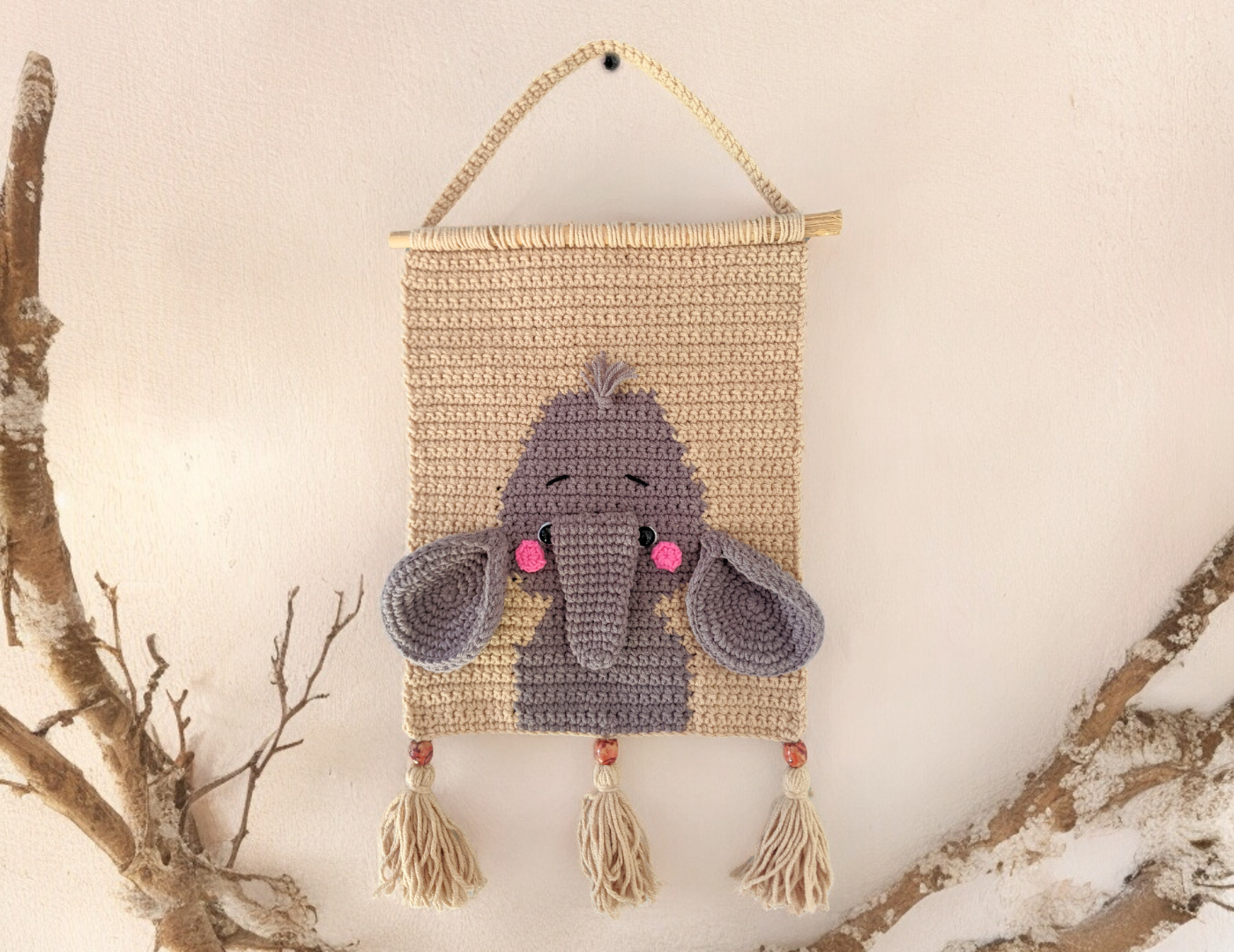 Crochet Safari Nursery Pattern - Adorable Animal-Themed Baby Room Decor