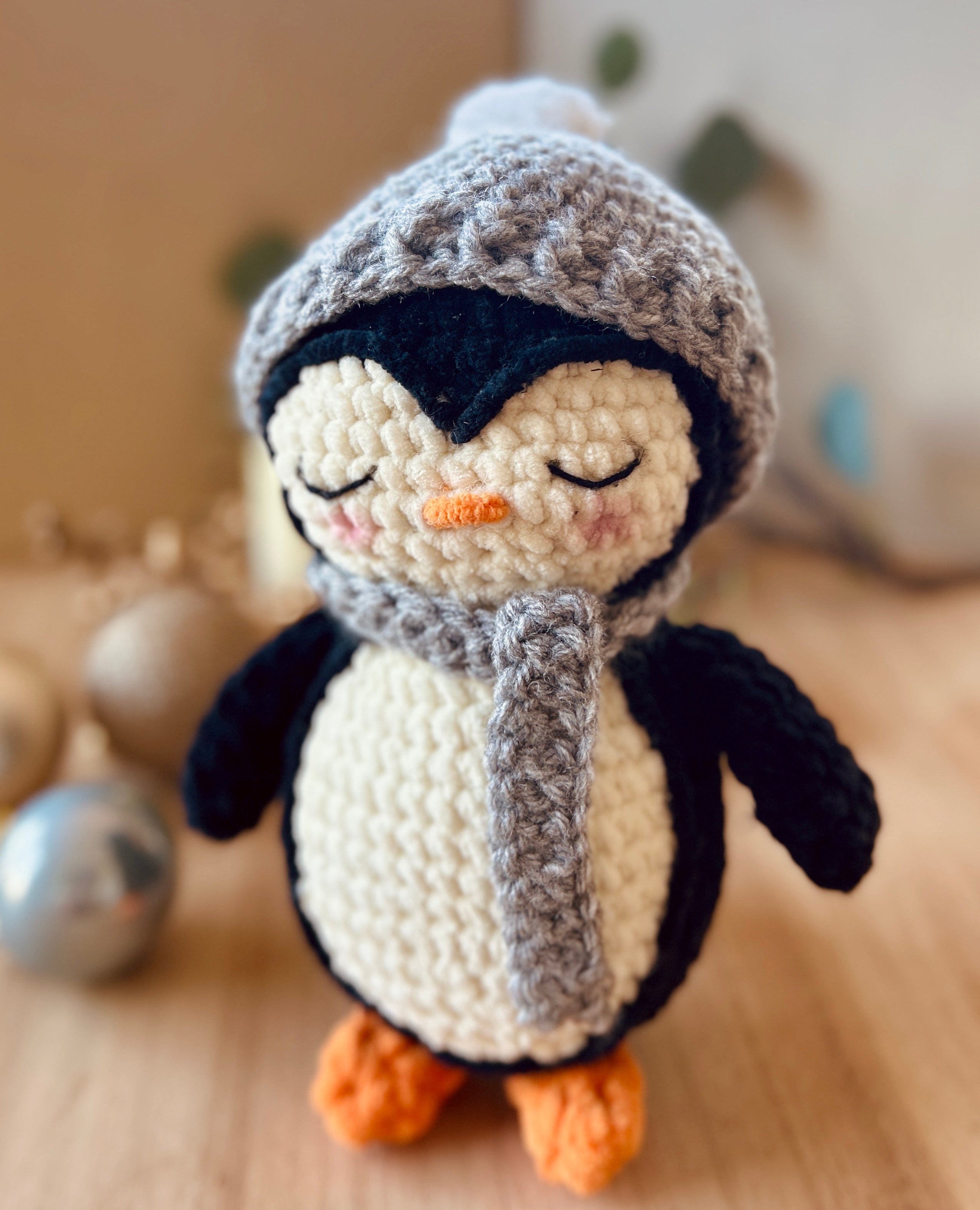 Cozy Christmas Penguin Crochet Pattern