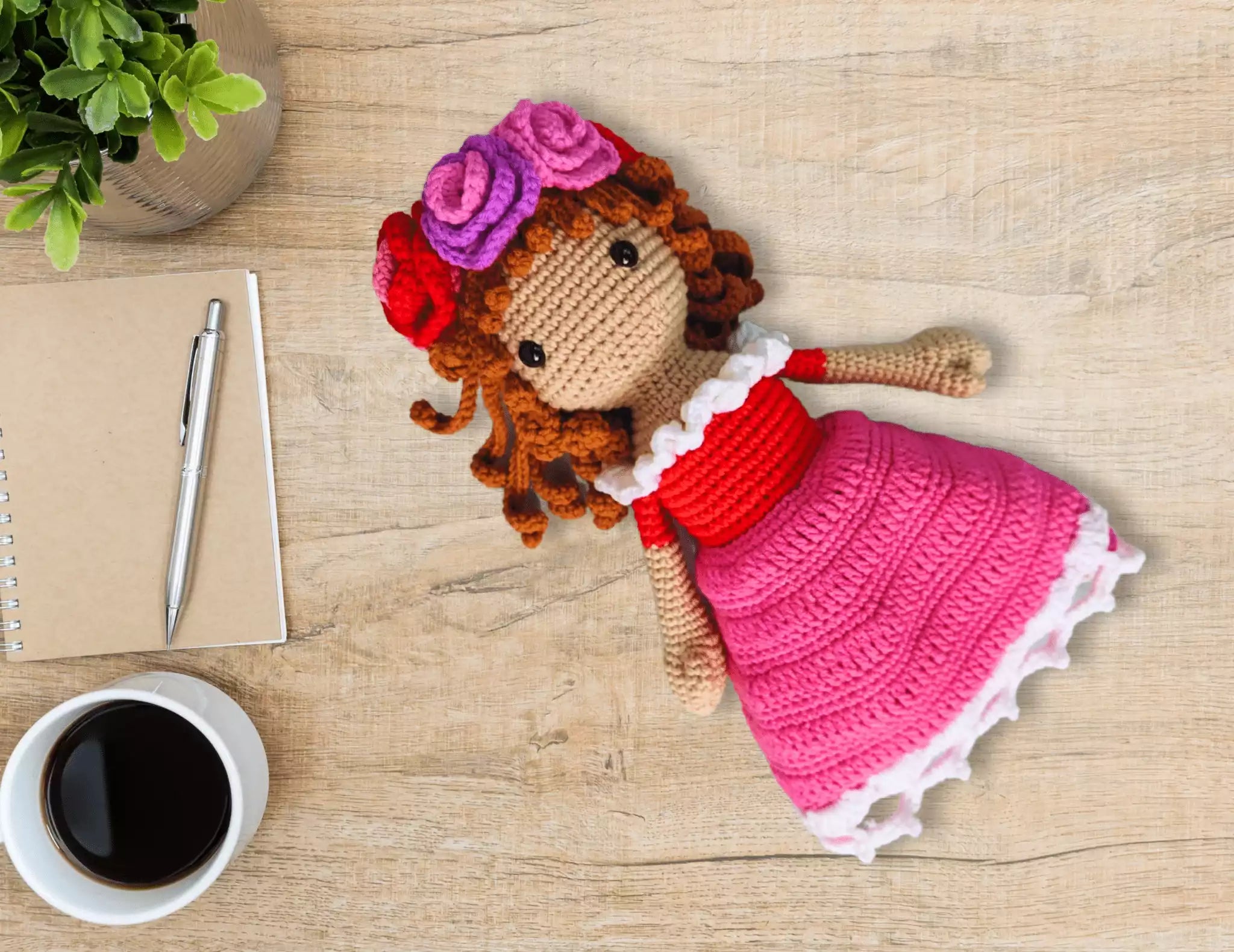 Crochet Reversible Doll Pattern - Creative and Interactive Toy