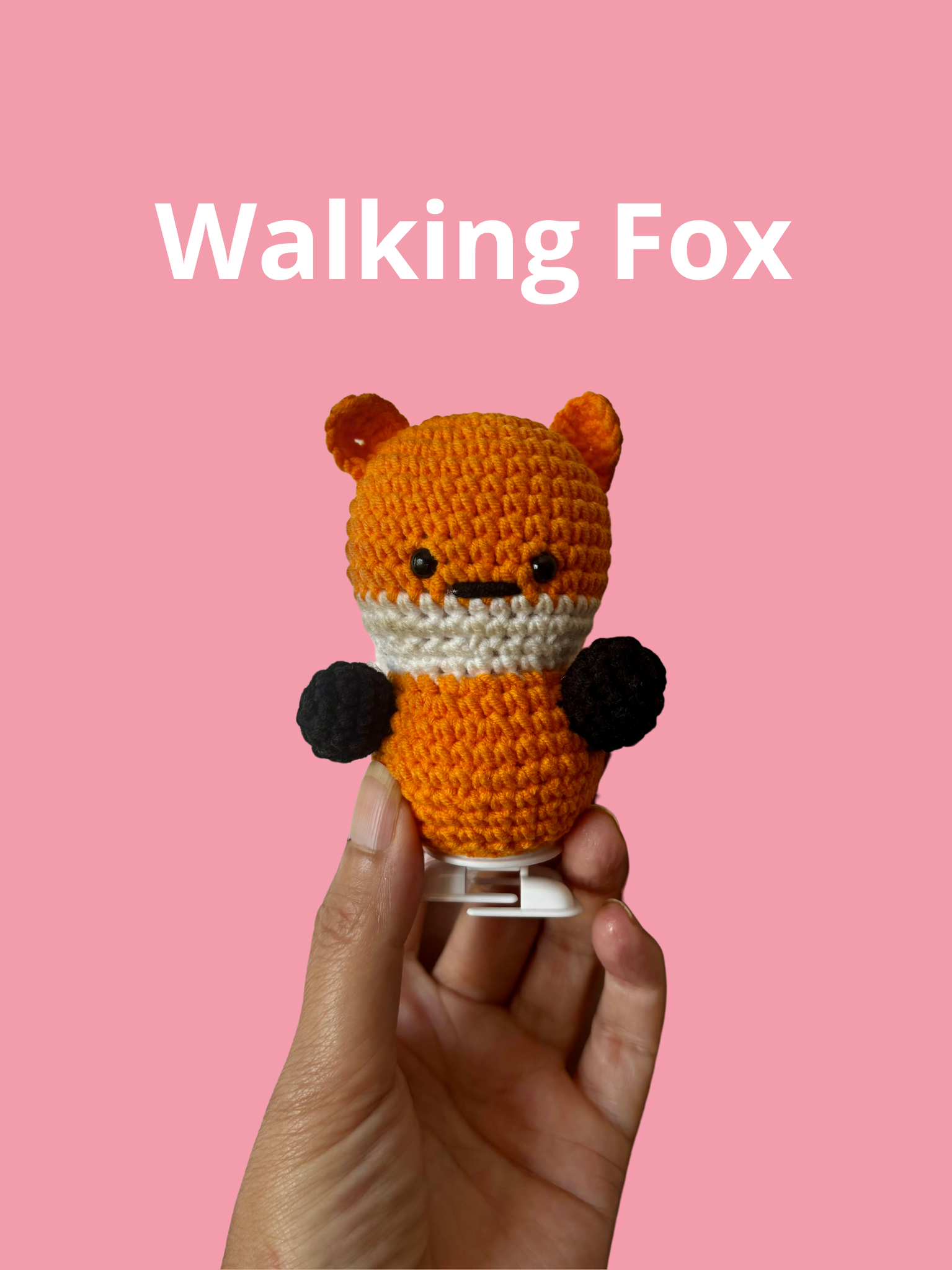 Crochet Walking Farm Animals Pattern – Fun Interactive Toys