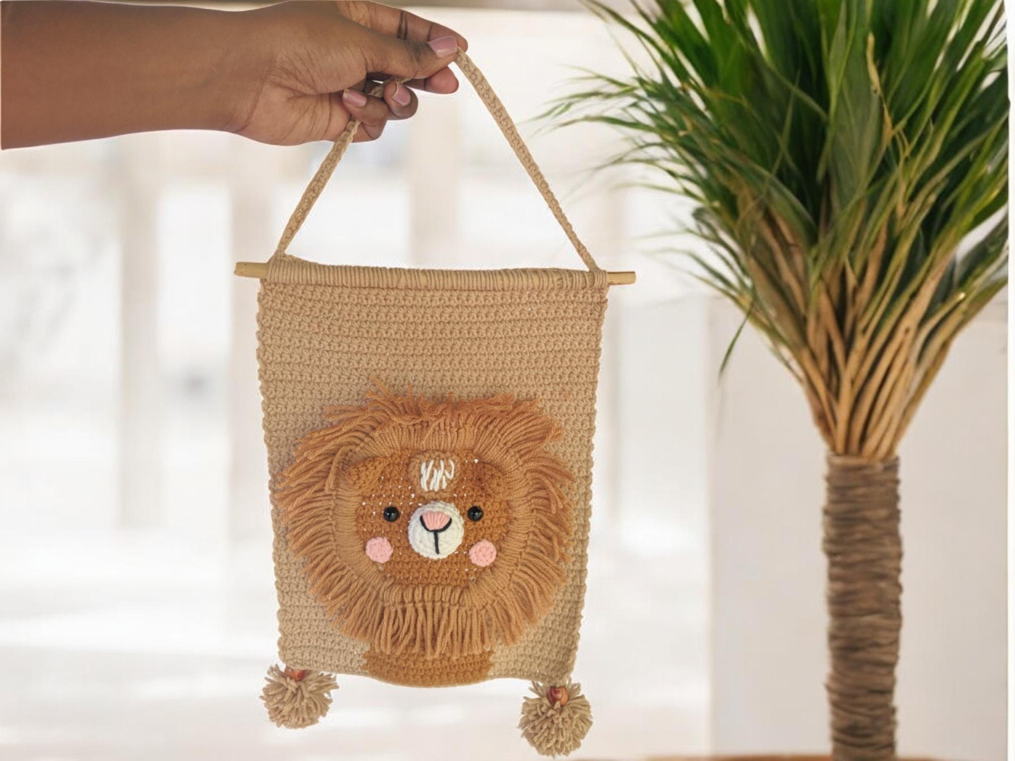 Crochet Safari Nursery Pattern - Adorable Animal-Themed Baby Room Decor