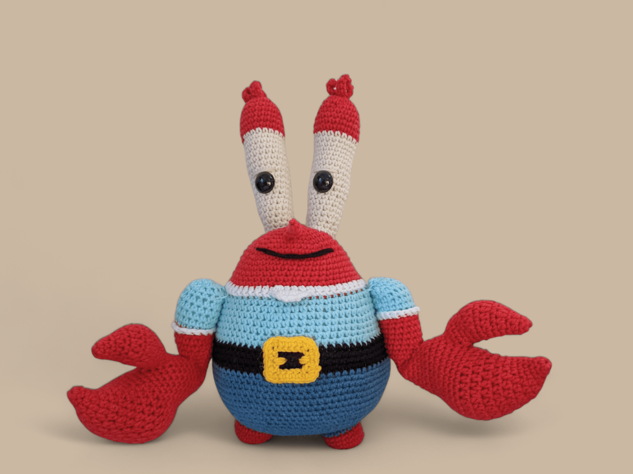 Mr.Lobster Crochet Pattern