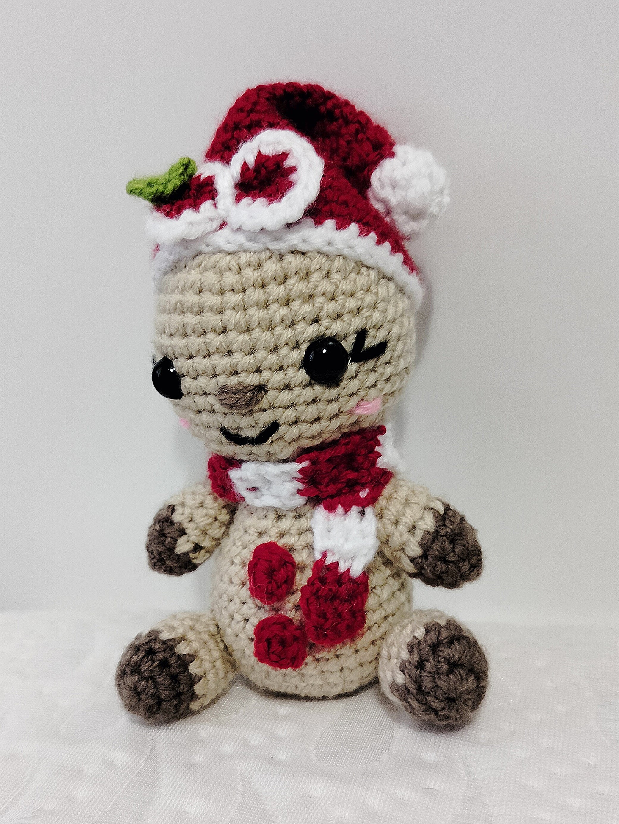 7 in 1 bundle Christmas crochet patterns : Santa, Penguin,Snowman, reindeer, Gnome & Fairy