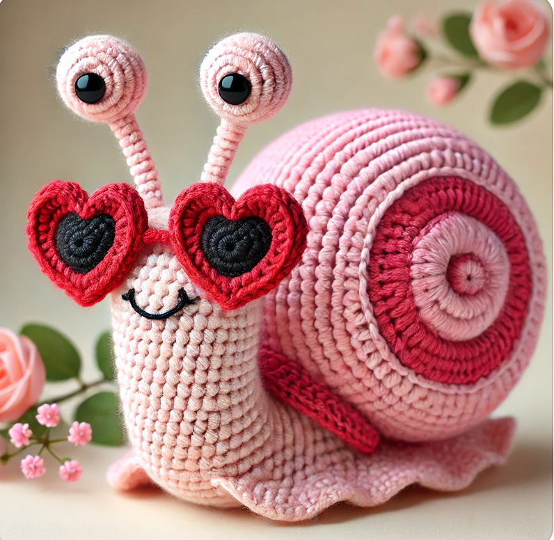 Love Snail Crochet pattern