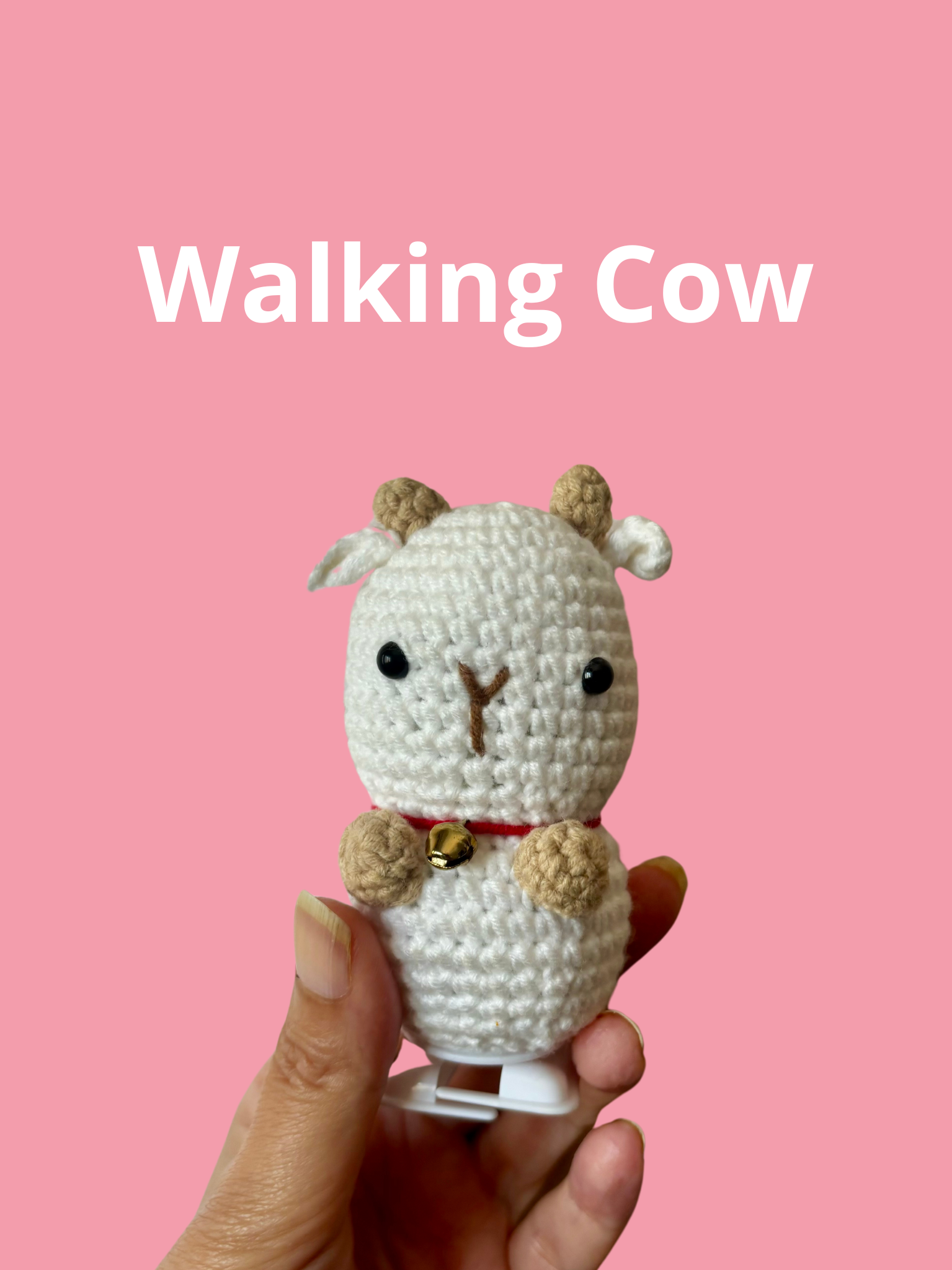 Crochet Walking Farm Animals Pattern – Fun Interactive Toys