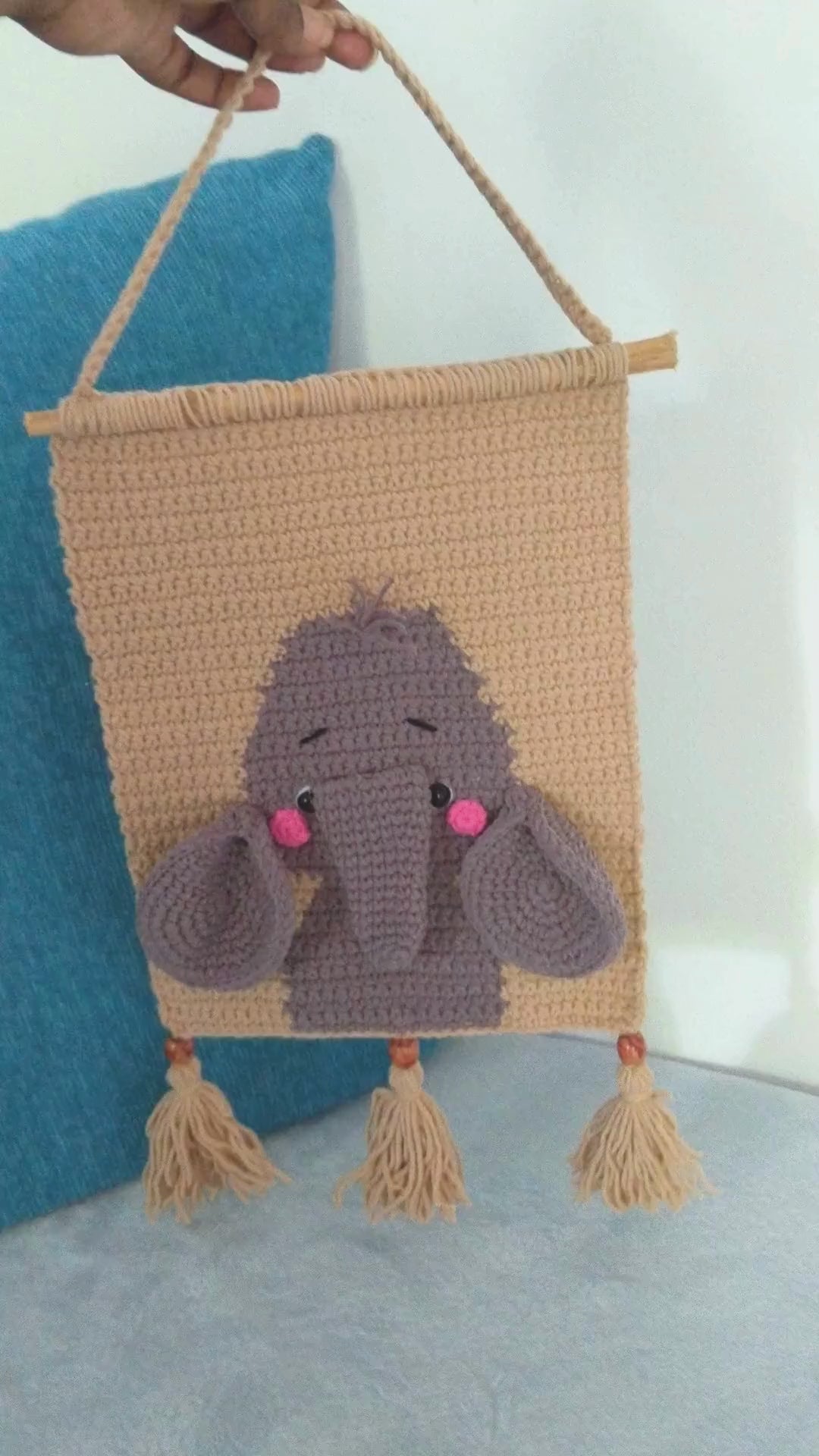 Crochet Safari Nursery Pattern - Adorable Animal-Themed Baby Room Decor